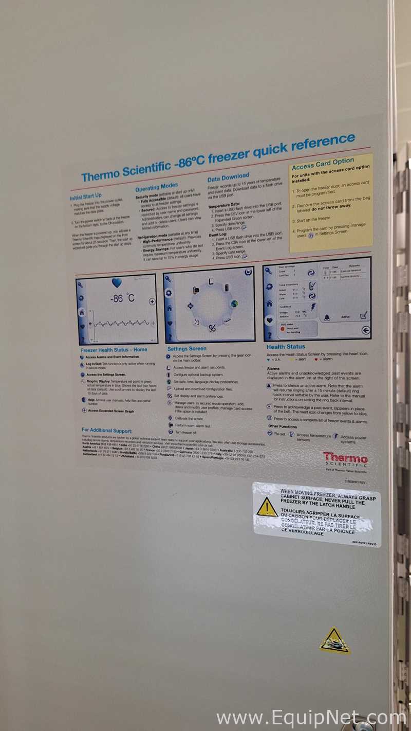 Freezer Thermo Fisher Scientific HFU400TV