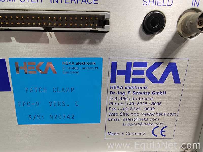 HEKA EPC-9 Patch Clamp Amplifier