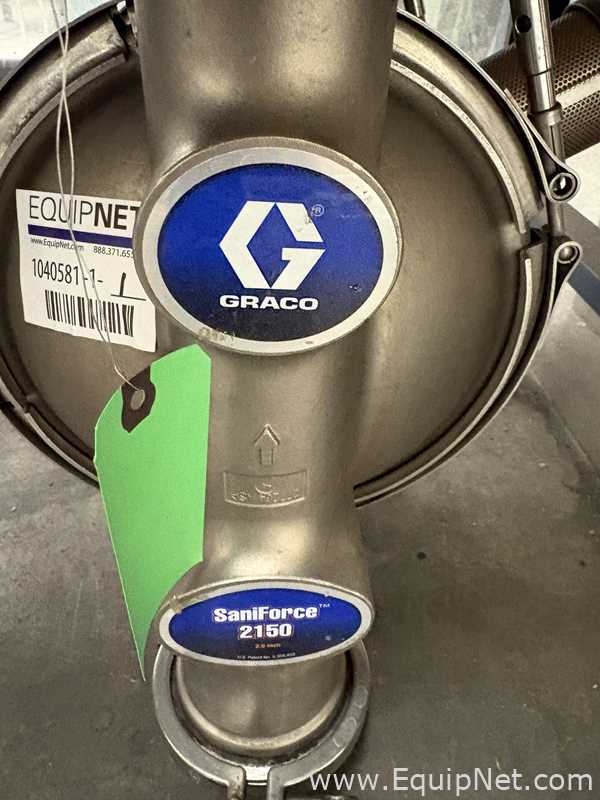 Graco  SaniForce 2150 Stainless Steel Diaphragm Pump