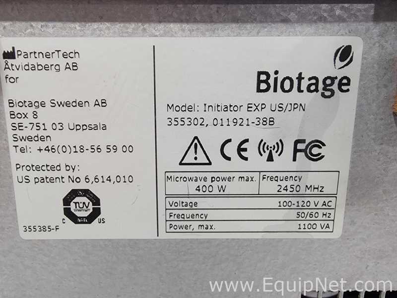 Sistema Sintetizador Microondas Biotage Initiator EXP US