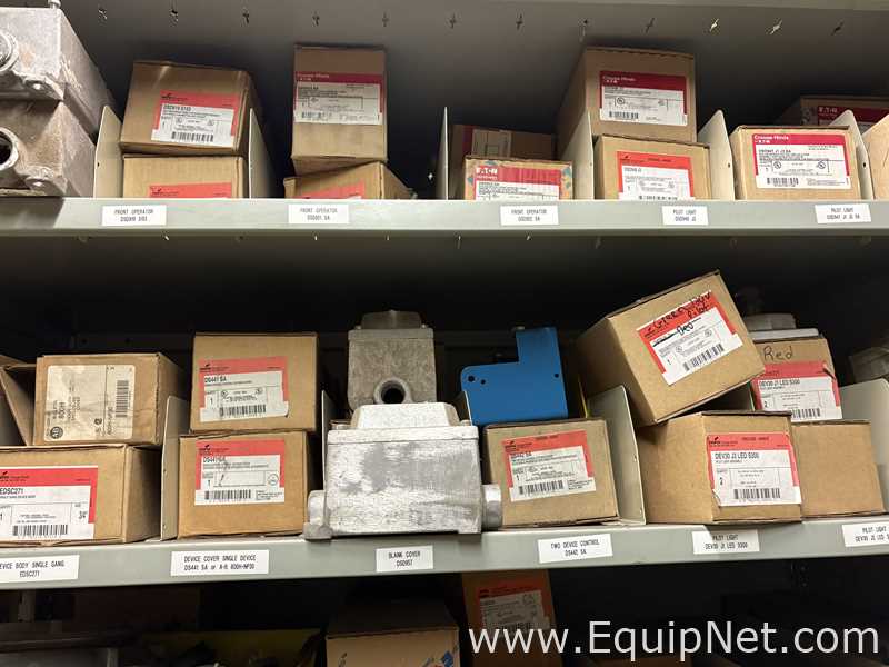 Huge Lot Of Electrical MRO, Cabinets, Pallet Jack Most NEW IN BOXES
