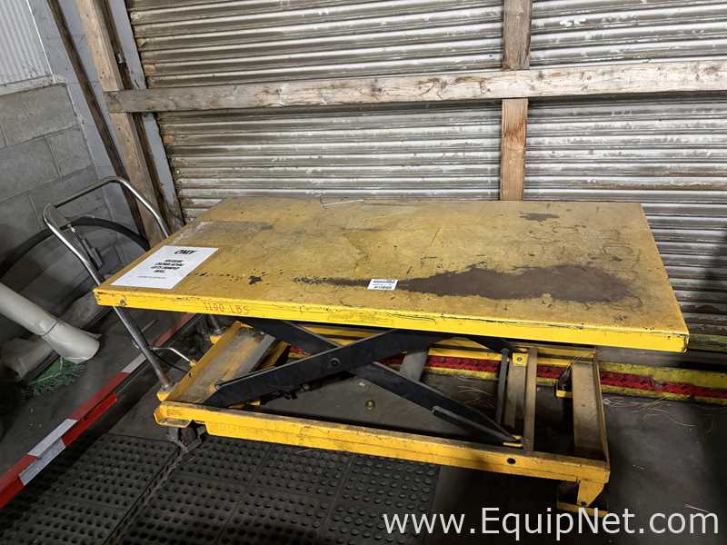 Presto Pallet Lift and 1100 LB. Lift Table
