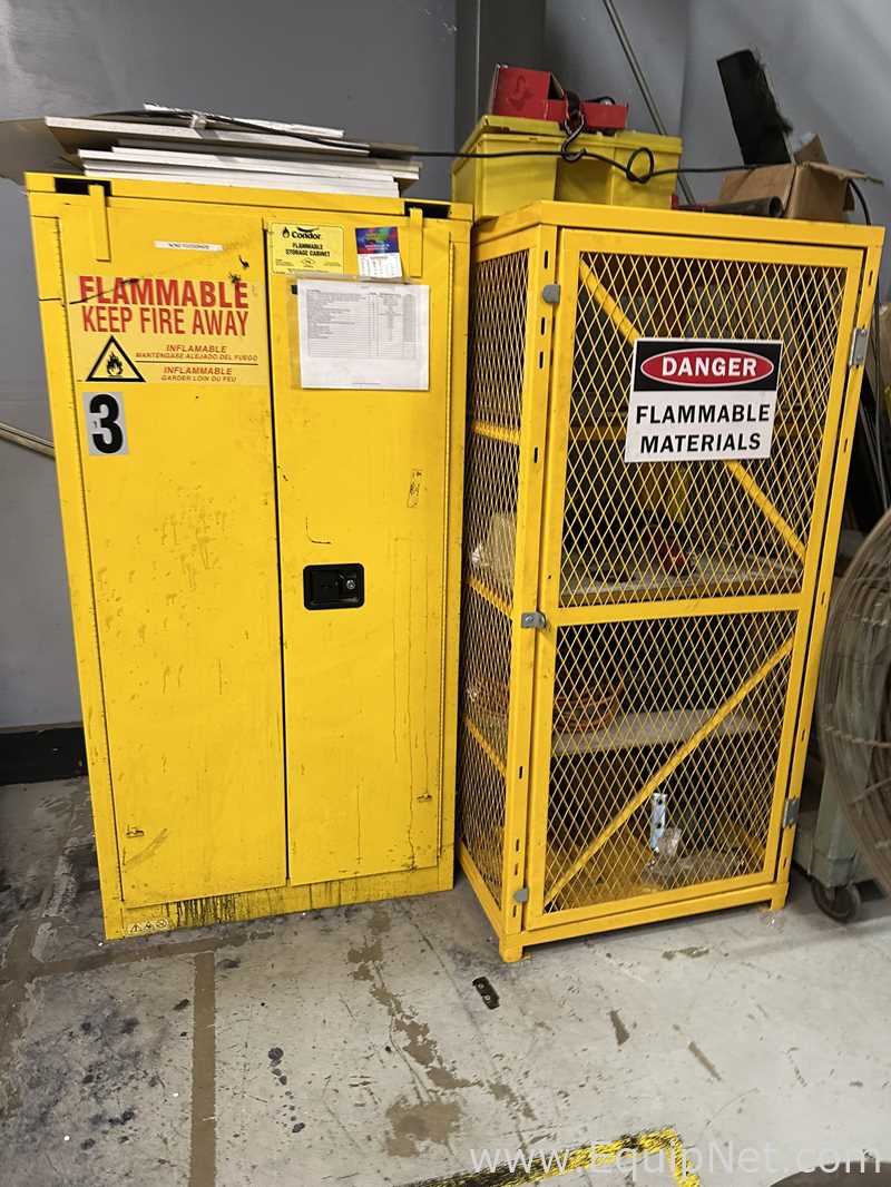 Condor Flammable Storage Cabinet and Flammable Materials Safety Cage