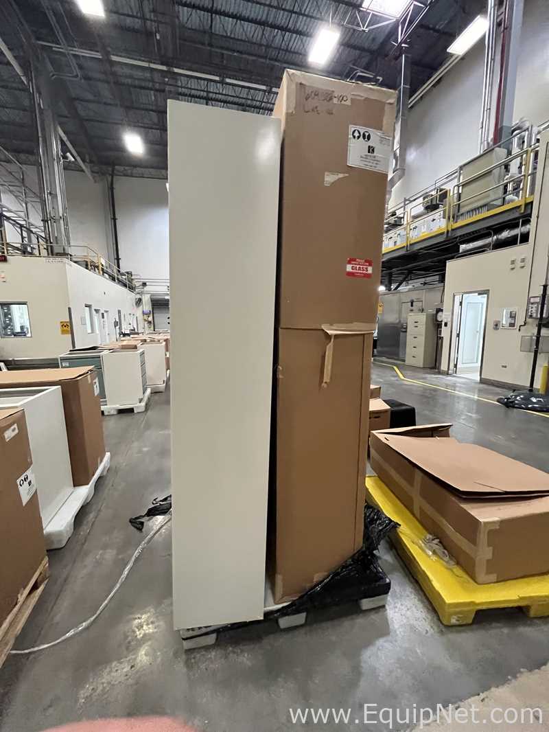 Lot of Lab Storage Counters and Cabinets, Agave and Light Neutral Colors