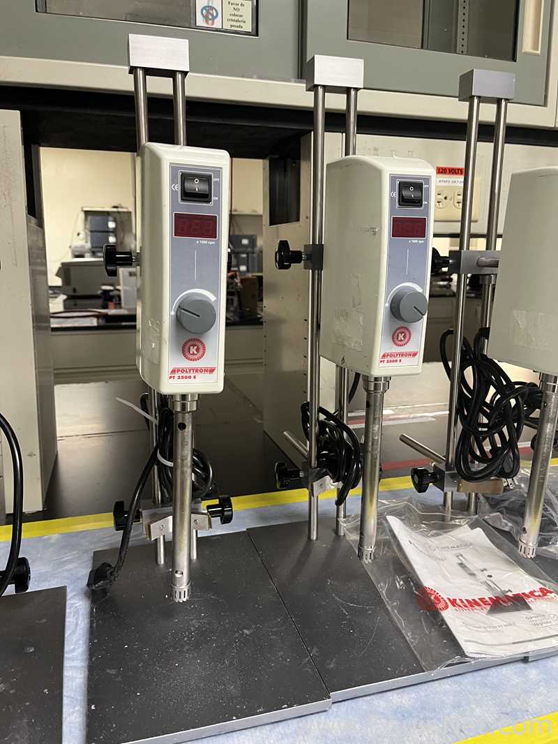 Lot of 4 Kinematica PT-2500 E Mixers