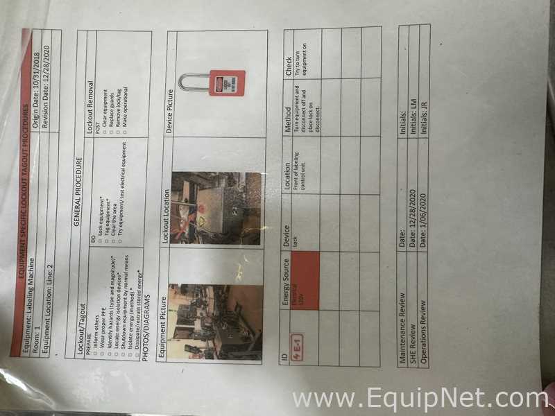 Etiquetadora CVC Technologies Inc 