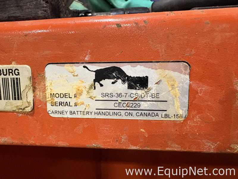 Carney Battery Handling System Including Battery Chargers and Battery Waste Treatment System