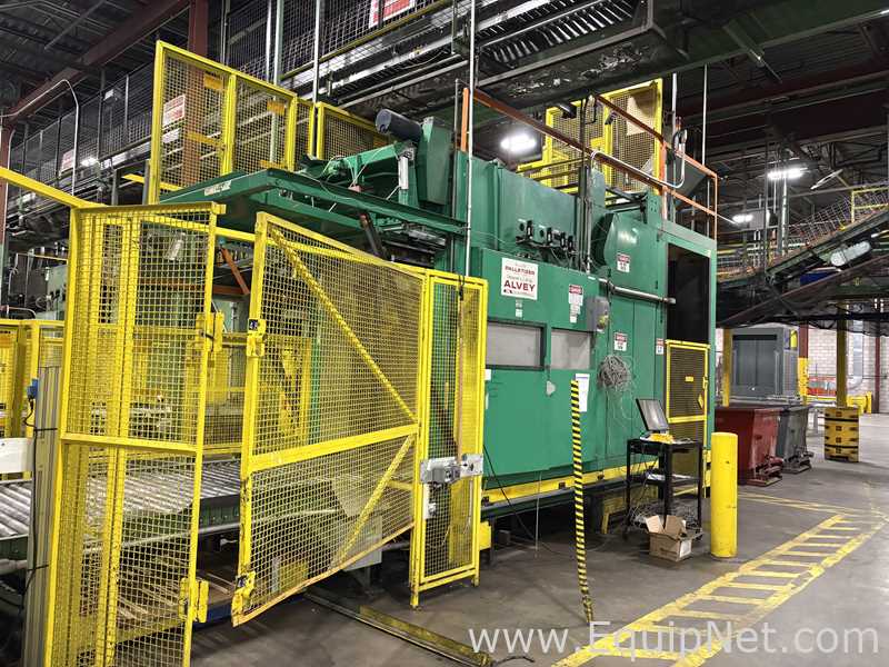 Alvey Series 300 Palletizer With Lantech Stretch Wrapper