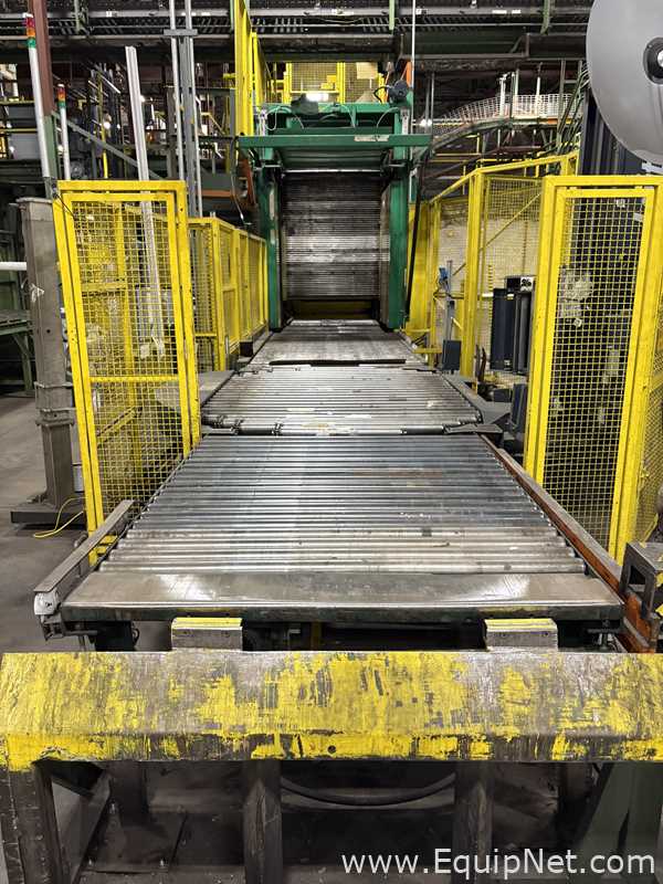 Alvey Series 300 Palletizer With Lantech Stretch Wrapper
