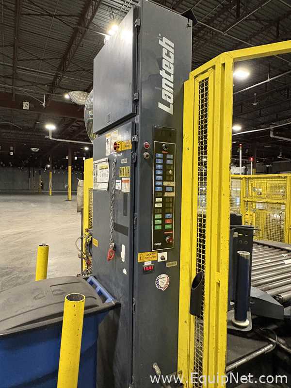 Alvey Series 300 Palletizer With Lantech Stretch Wrapper