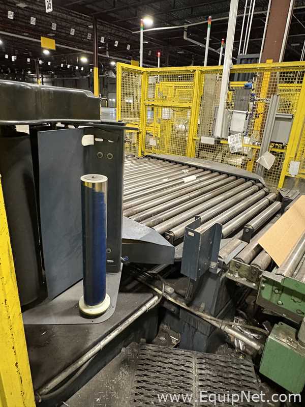 Alvey Series 300 Palletizer With Lantech Stretch Wrapper