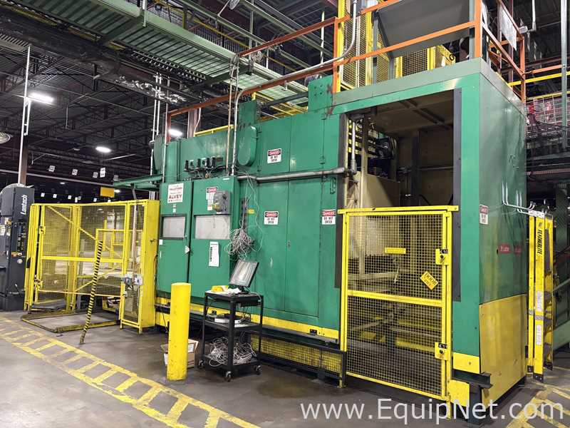 Alvey Series 300 Palletizer With Lantech Stretch Wrapper