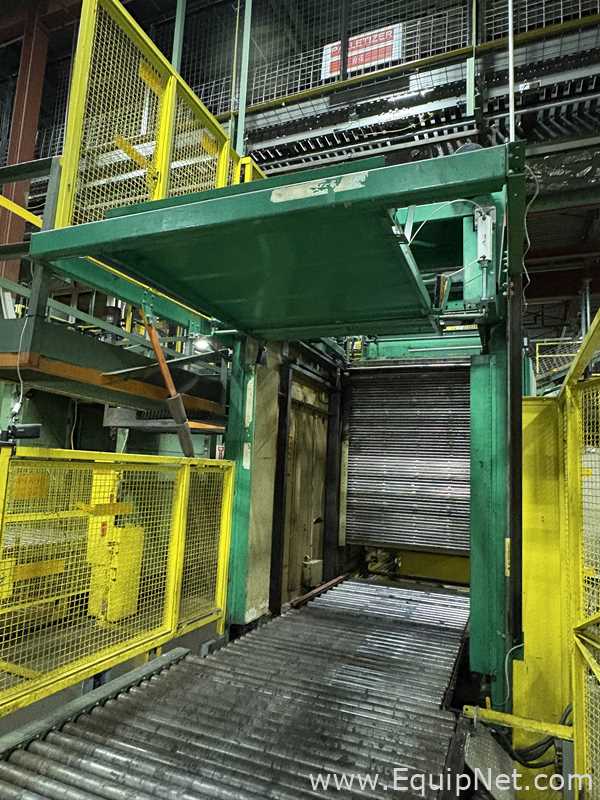 Alvey Series 300 Palletizer With Lantech Stretch Wrapper
