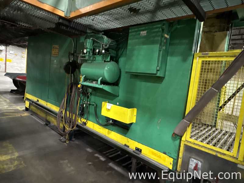 Alvey Series 300 Palletizer With Lantech Stretch Wrapper