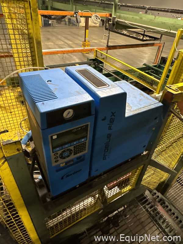 Alvey Series 300 Palletizer With Lantech Stretch Wrapper
