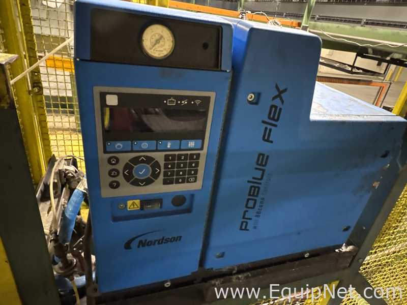Alvey Series 300 Palletizer With Lantech Stretch Wrapper