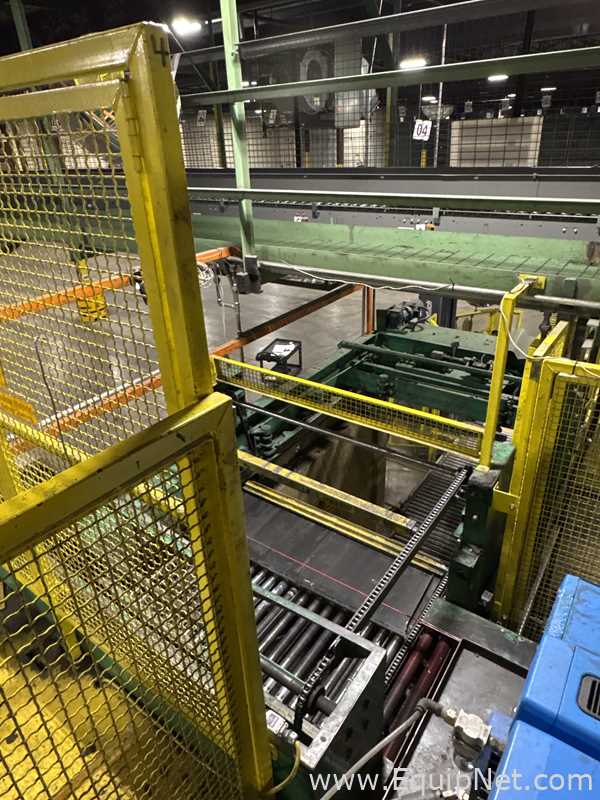 Alvey Series 300 Palletizer With Lantech Stretch Wrapper