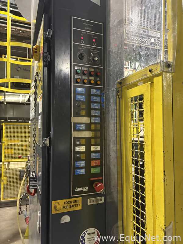 Alvey Series 300 Palletizer With Lantech Stretch Wrapper