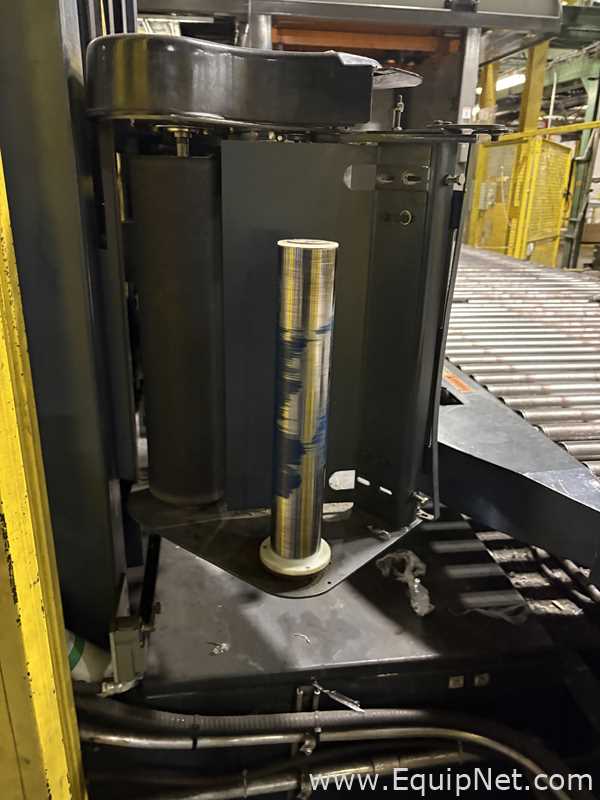 Alvey Series 300 Palletizer With Lantech Stretch Wrapper