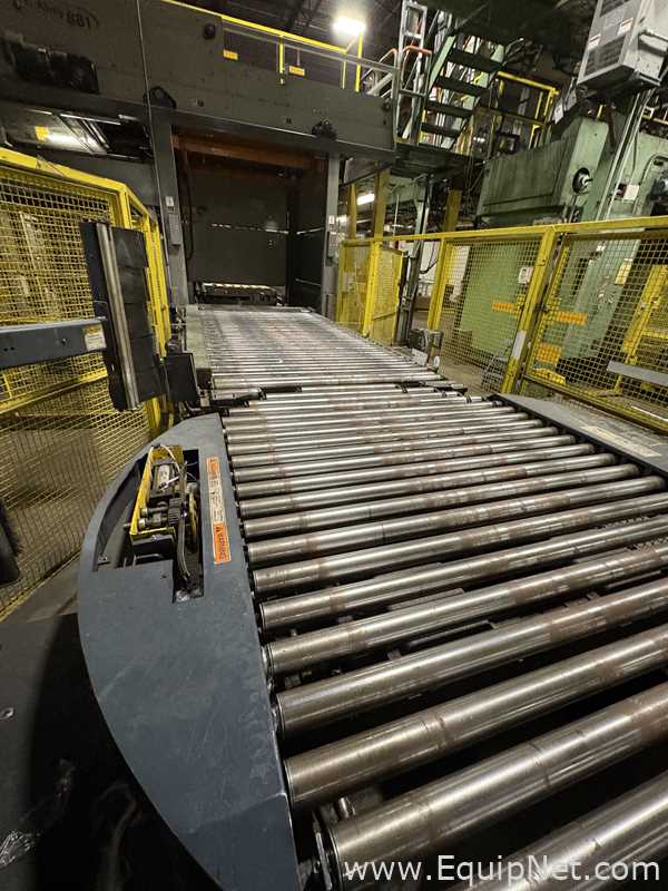 Alvey Series 300 Palletizer With Lantech Stretch Wrapper