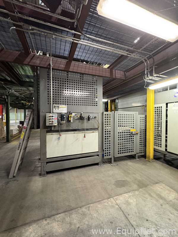 Alvey Series 300 Palletizer With Lantech Stretch Wrapper