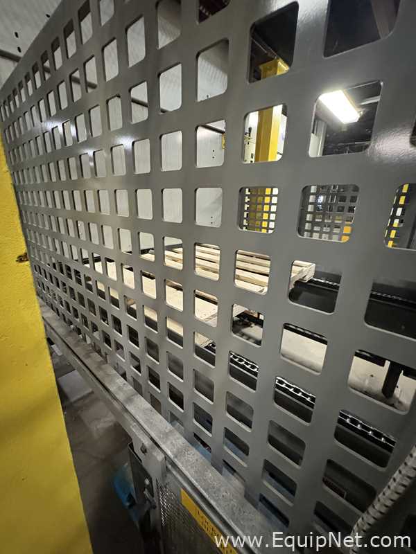Alvey Series 300 Palletizer With Lantech Stretch Wrapper