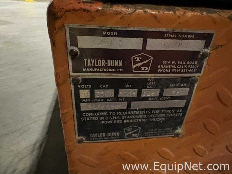 Taylor-Dunn Manufacturing Co. Motrec Motorized Plant Maintinence Cart