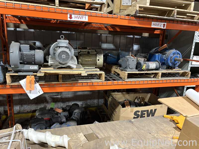 Unused Huge Supply Of Plant MRO Including Motors, Gearboxes, Machine Reapir Parts, Most UNUSED/NIB