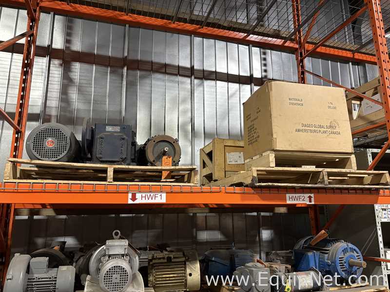 Unused Huge Supply Of Plant MRO Including Motors, Gearboxes, Machine Reapir Parts, Most UNUSED/NIB