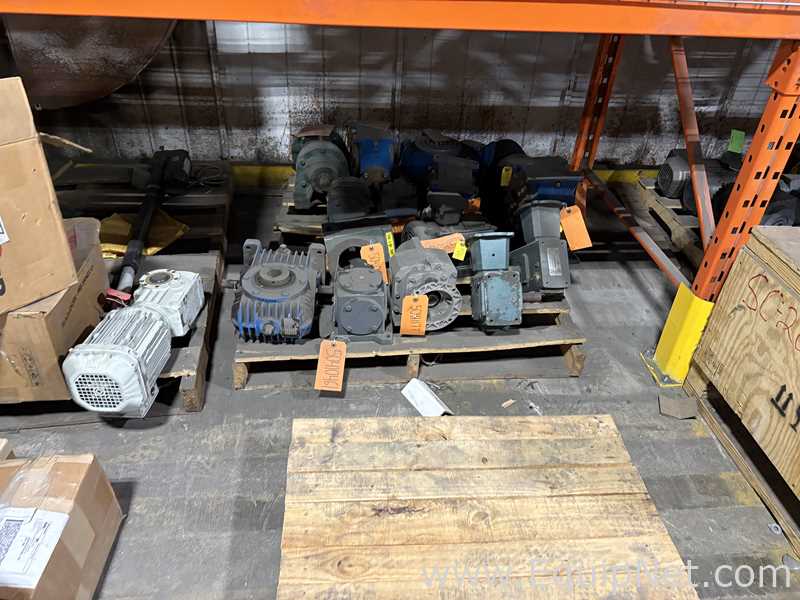 Unused Huge Supply Of Plant MRO Including Motors, Gearboxes, Machine Reapir Parts, Most UNUSED/NIB