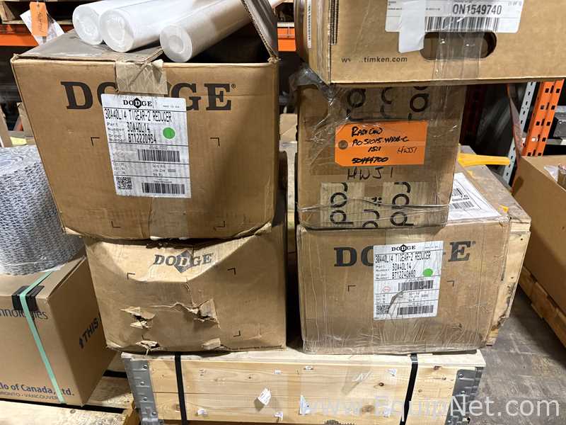 Unused Huge Supply Of Plant MRO Including Motors, Gearboxes, Machine Reapir Parts, Most UNUSED/NIB