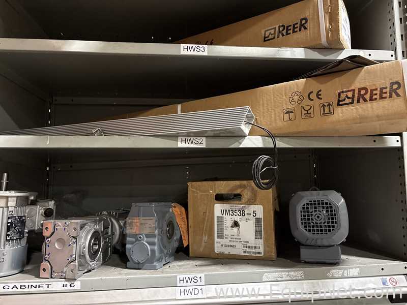 Unused Huge Supply Of Plant MRO Including Motors, Gearboxes, Machine Reapir Parts, Most UNUSED/NIB