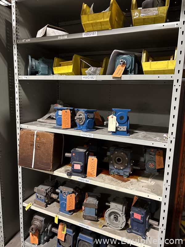 Unused Huge Supply Of Plant MRO Including Motors, Gearboxes, Machine Reapir Parts, Most UNUSED/NIB