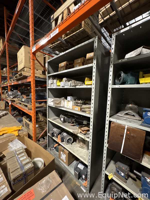 Unused Huge Supply Of Plant MRO Including Motors, Gearboxes, Machine Reapir Parts, Most UNUSED/NIB