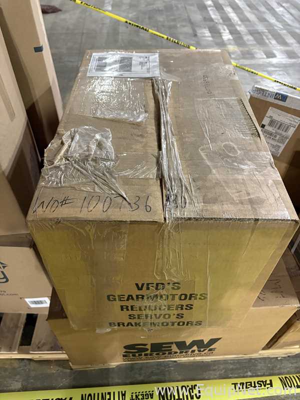 Large Lot Of Motors, Drives, Machine Repair Parts
