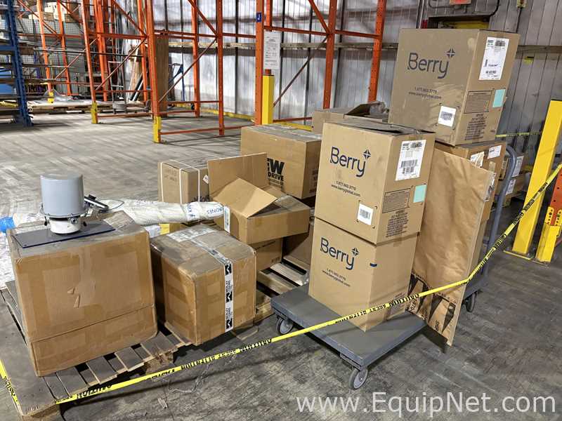 Large Lot Of Motors, Drives, Machine Repair Parts