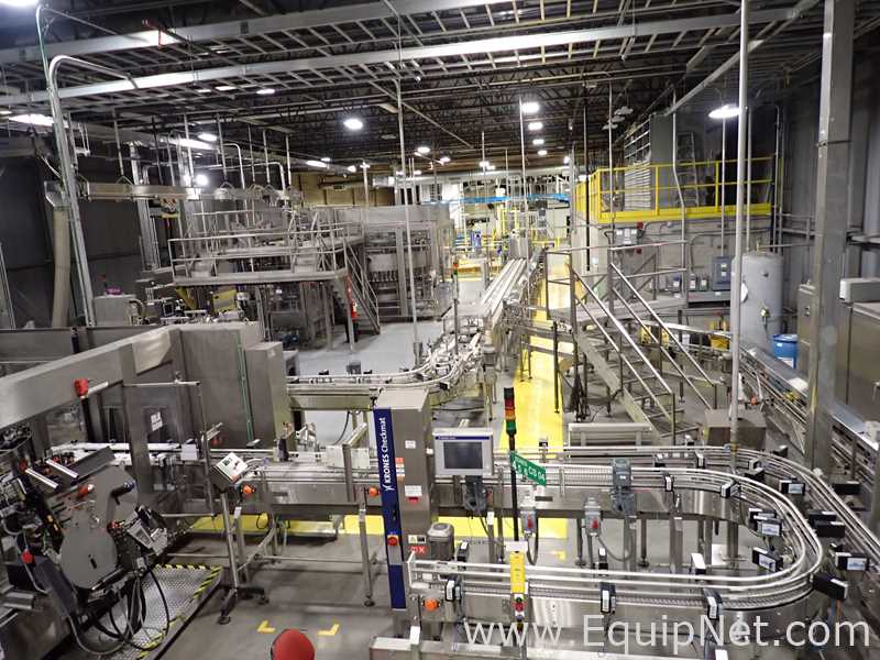 Línea de Línea de Llenado de Líquidos Hartness International 