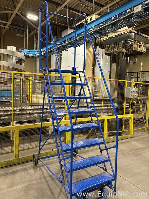 Two Canway Rolling Stairs