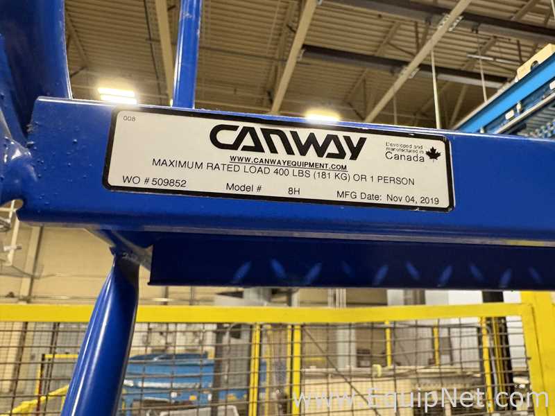 Two Canway Rolling Stairs