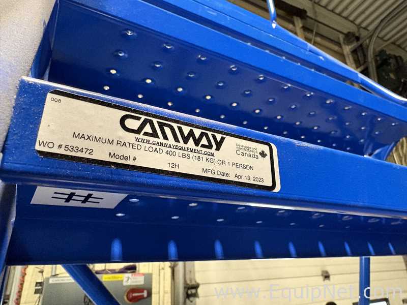 Two Canway Rolling Stairs