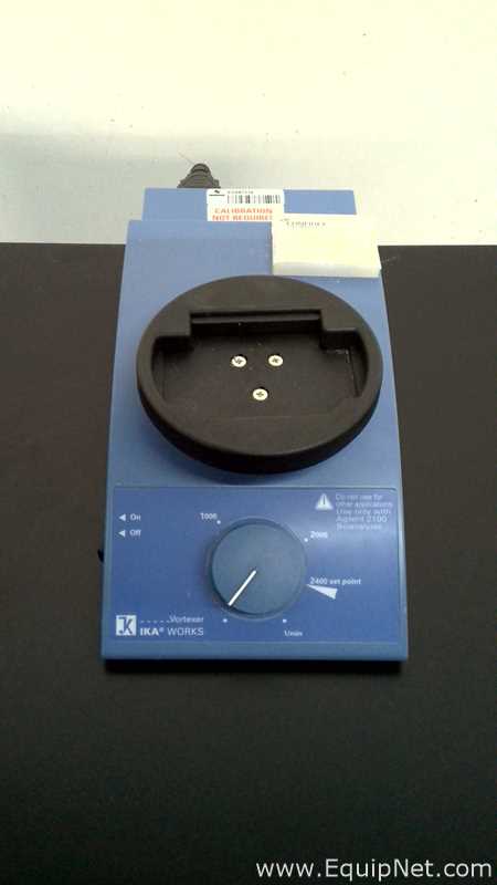 Agilent Technologies 2100 Bioanalyzer with IKA Vortex Mixer