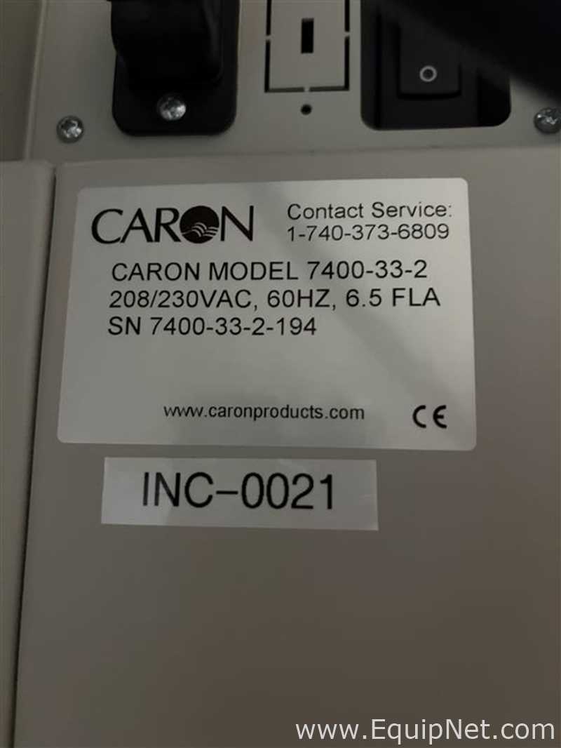 Caron Co 7400-33-2 CO2 Incubator