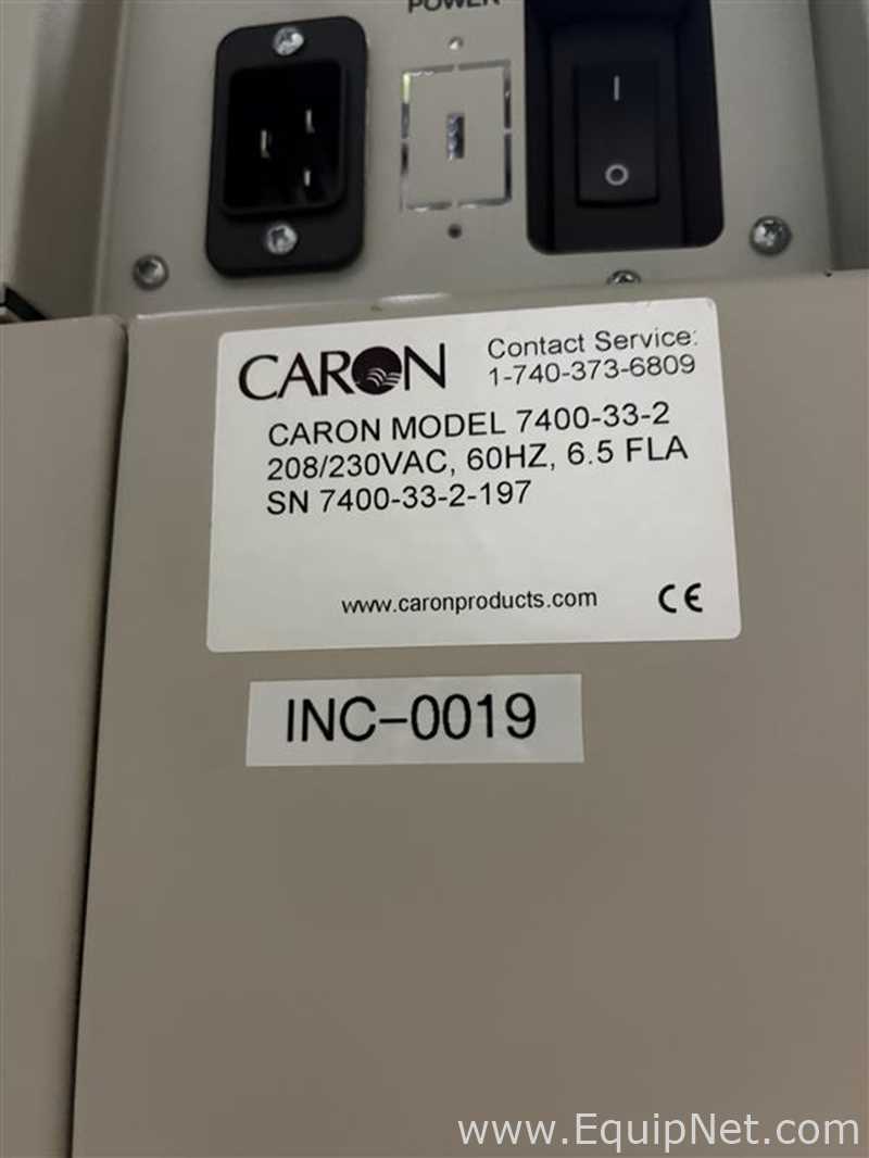 Caron Co 7400-33-2 CO2 Incubator