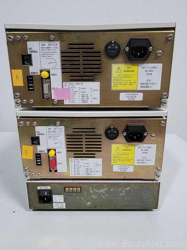 Cromatografía Shimadzu LC-10AD VP
