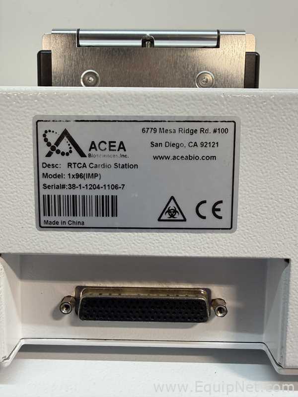 ACEA Biosciences xCELLigence RTCA Cardio Analyzer With Acea RTCA Cardio Station