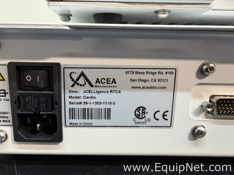 ACEA Biosciences xCELLigence RTCA Cardio Analyzer With Acea RTCA Cardio Station