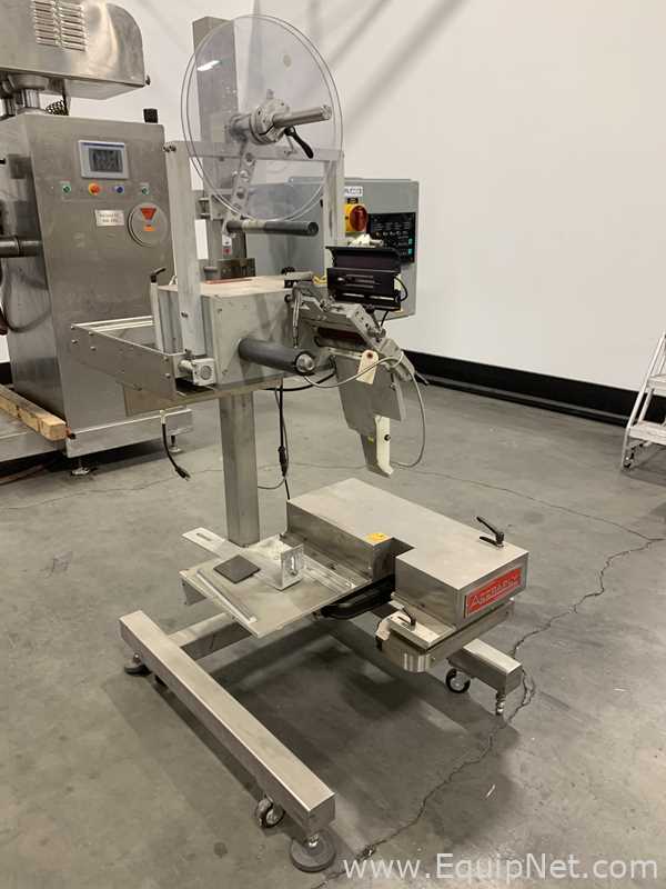 Accraply 350PED Top Panel - Lid Labeler