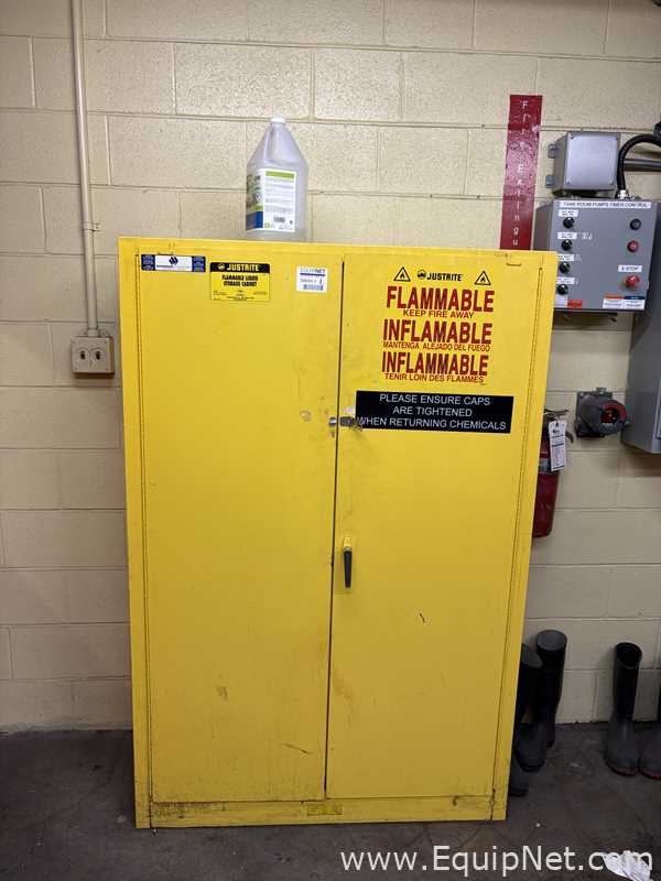 Justrite 60 Gallon Flamable Storage Cabinet and State Chemical Parts Washer