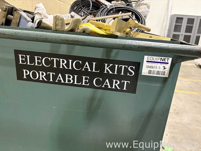 Electrical Maintenance Cart and Safety Harnesses