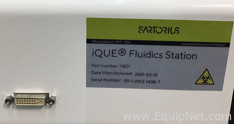 Citómetro de Flujo Sartorius iQue 3